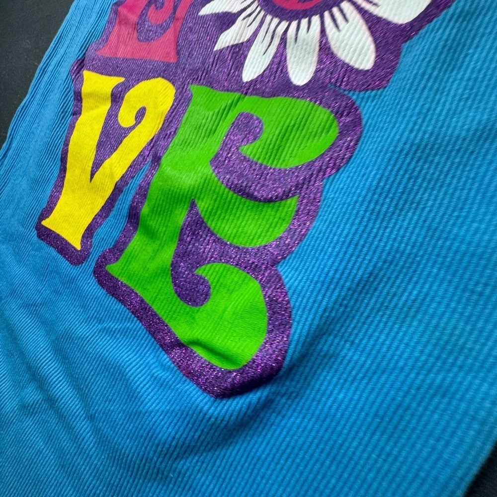Free Play Girls Size Large Blue Graphic Cotton Tank Top Sleeveless Summer NWT - Picture 5 of 9